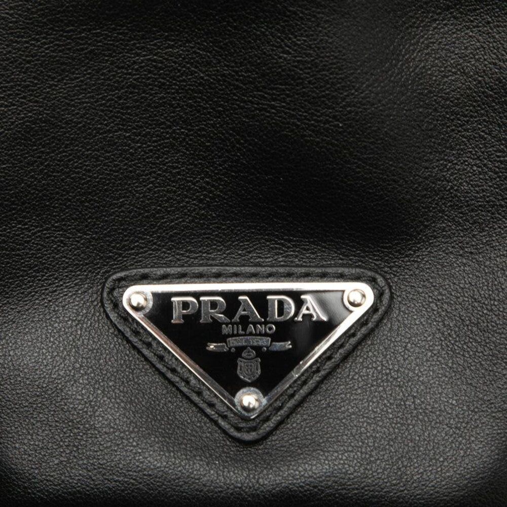 Prada Triangle Logo Drawstring Pouch - Picture 5 of 6
